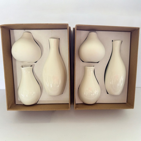 2 SETS OF NEW CB2 VASES - Picture 1 of 7